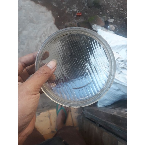 kaca batok lampu cb125/cb100