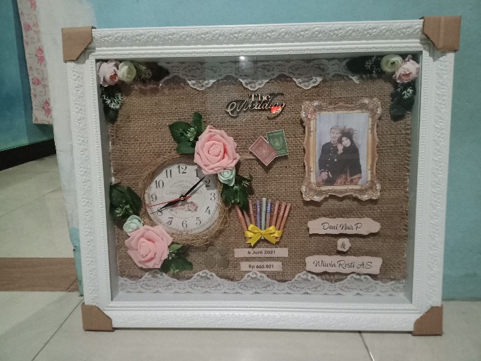 Bunga Spons 3,5 Cm Bahan Mahar