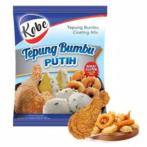 

Kobe Tepung Bumbu Putih 850Gr