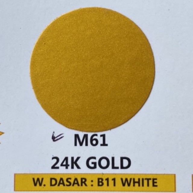 Cat Semprot Sapporo Ultimate 400cc - M61 24k Gold