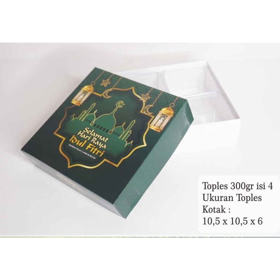 

Hampers Lebaran/Box Lebaran/Box Kue Kering/Dus Idul Fitri - 22 x 22 x 7