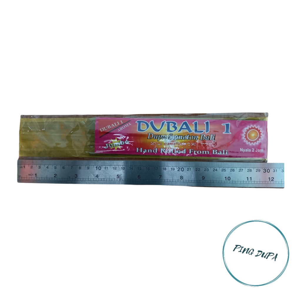 Dupa Hio Dubali Basah 2 jam Handmade dari Bali Harum Wangi Deepwet Incense Style isi 9 Batang