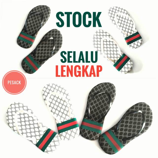  SANDAL  JEPIT WANITA  GG TRENDY GRATIS PLASTIK  SANDAL  