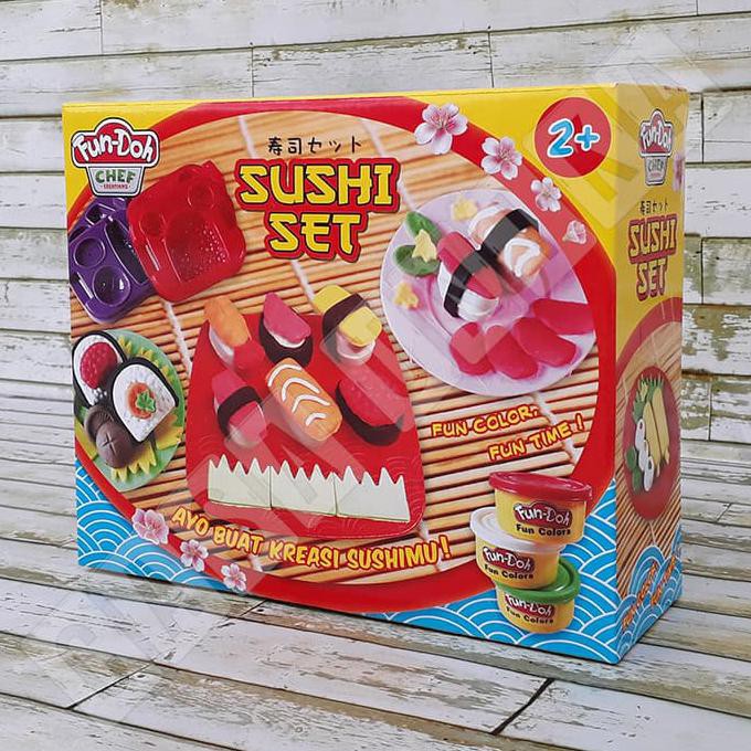 play doh sushi set