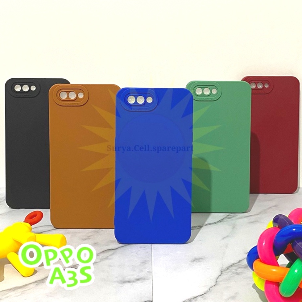 Case Slim Matte Pro Camera Realme C1 A3S - SC