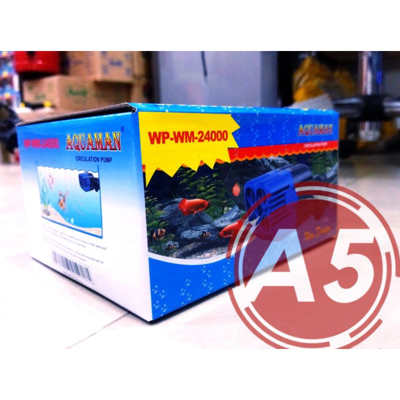 POMPA ARUS POMPA OMBAK AQUARIUM AQUAMAN WAVE MAKER WP WM 24000