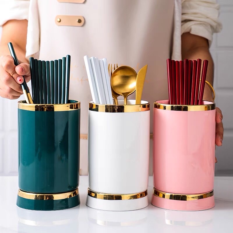 Tempat Sendok list Gold