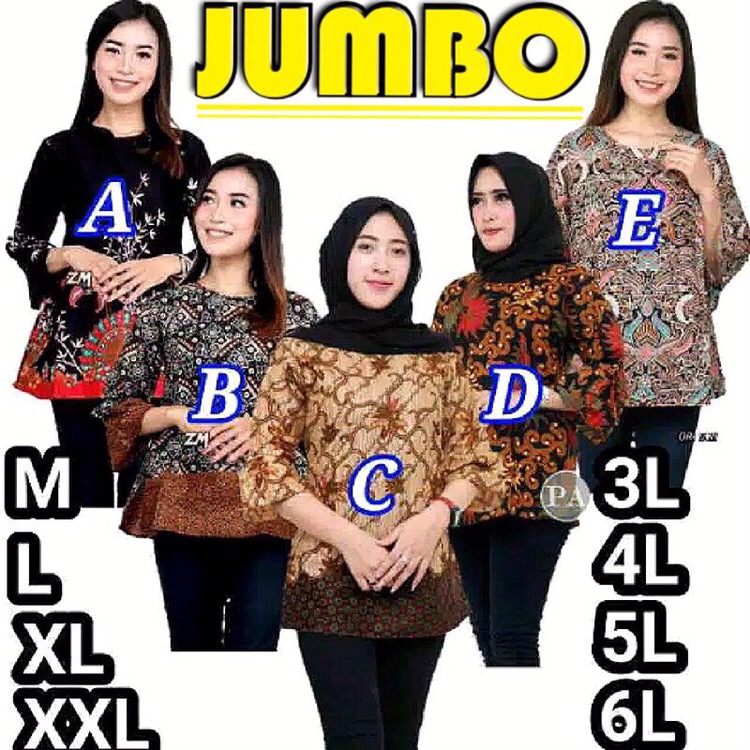 Batik Jumbo Big Size Jumbo Xxl Xxxl 3l 4l 5l Murah Batik Jumbo Couple m,l,xl,xxl,xxxl,xxxxl,xxxxxl