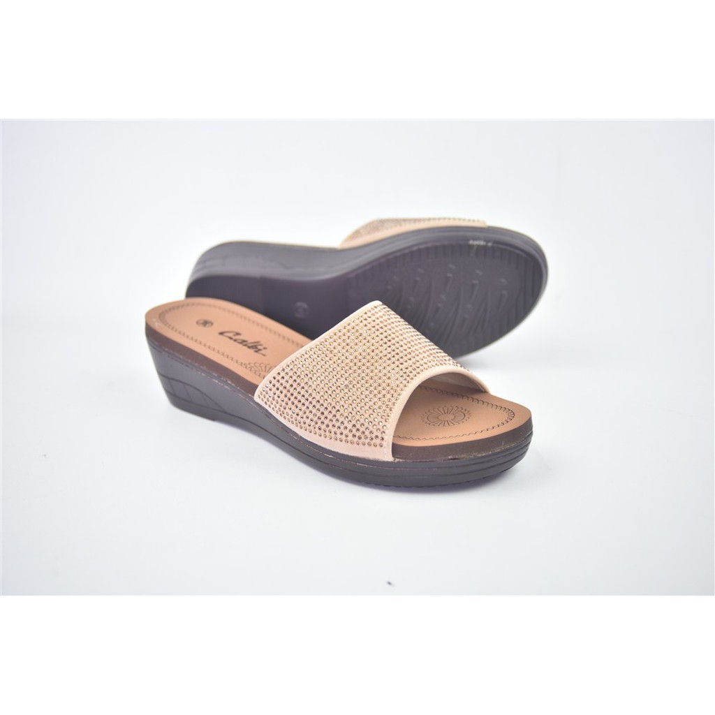 SANDAL WANITA  WEDGES CALBI RQX 1292