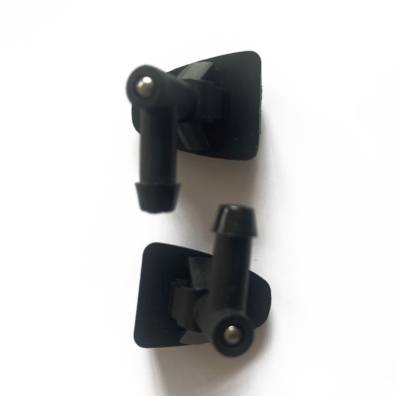 Cre 2pcs Nozzle Spray Jet Washer Wiper Kaca Depan Mobil 30655605 Casing Untuk S60 V70 XC70