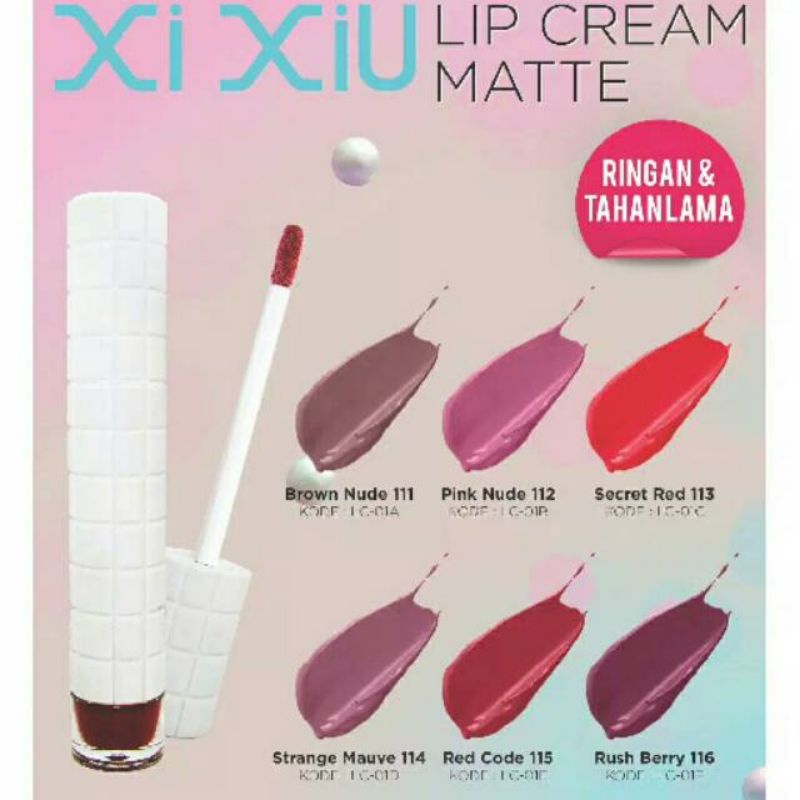 Xi Xiu Lip Cream Matte