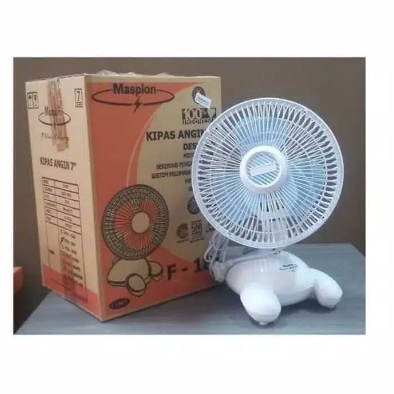 kipas angin maspion desk fan 7inch f-181