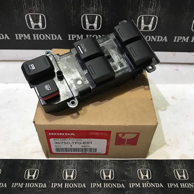 Switch Saklar Power Window Pusat Depan Kanan Honda CRV GEN 3 RE1 RE3 2007 2008 2009 2010 2011 2012