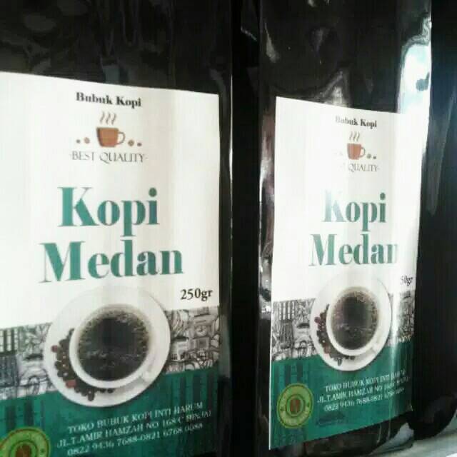 

Intiharum Kopi medan mix isi 250gram