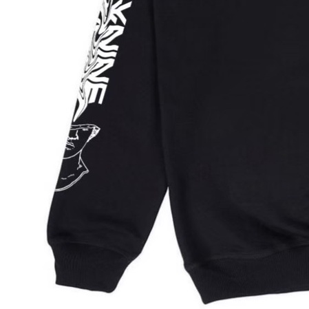 Sweatshirt Crewneck EGTN Face Hard Black Keren Simple Terbaru