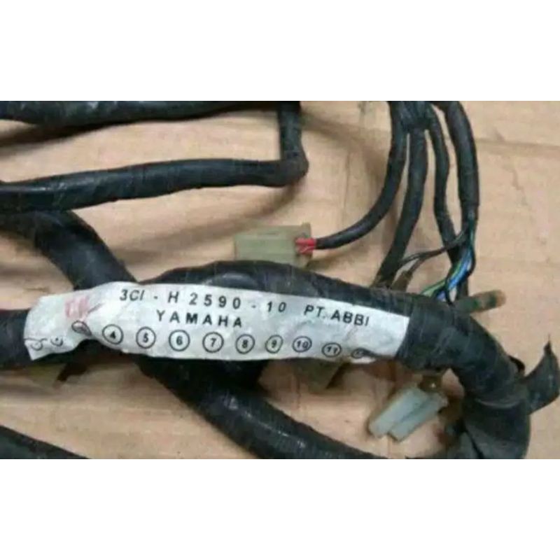 KABEL BODY WIRE HERNESS YAMAHA VIXION OLD KODE PART 3C1-H2590-10 ORIGINAL LEPASAN MOTOR