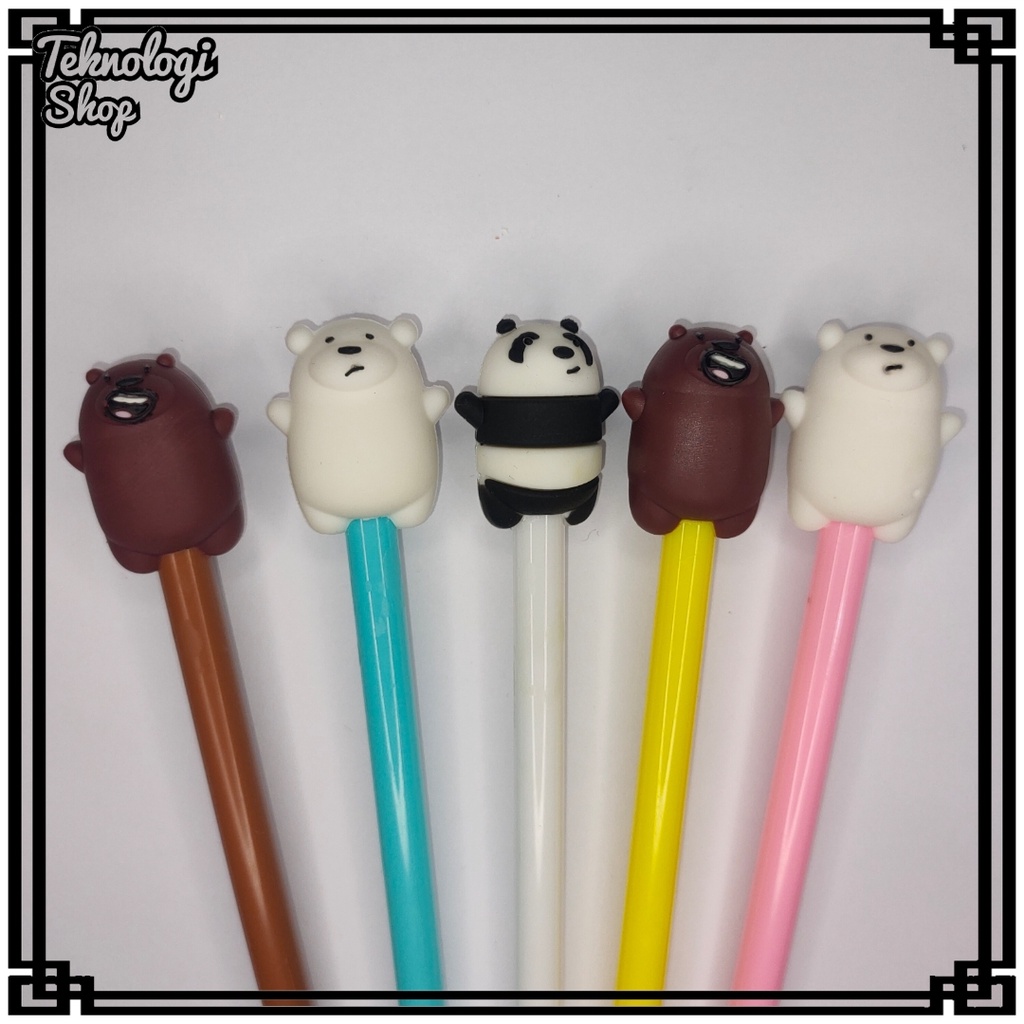 PULPEN PENA Karakter WE BARE BEARS