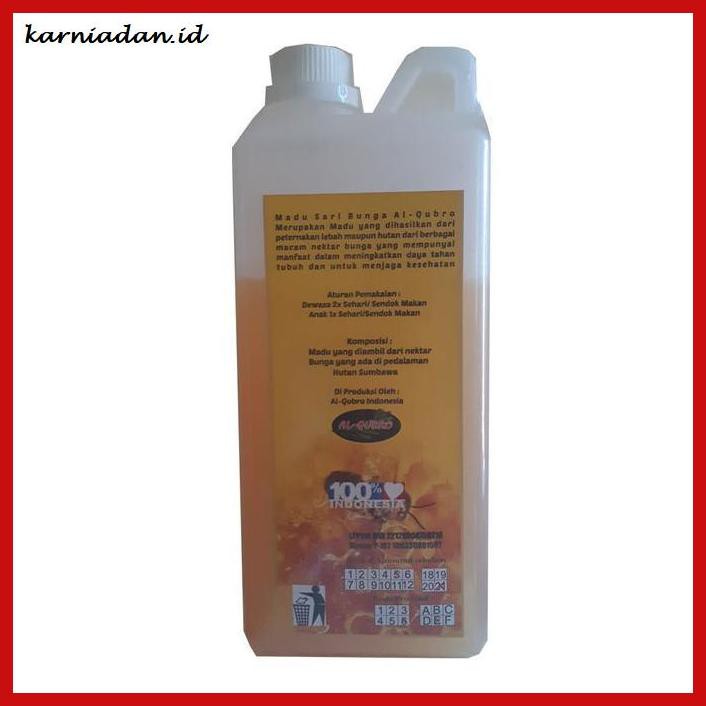 

MADU-MINUMAN- MADU SUMBAWA PUTIH AL-QUBRO ALQUBRO 1KG 1 KG -ASLI-BUKAN-KAWE-KAWE-