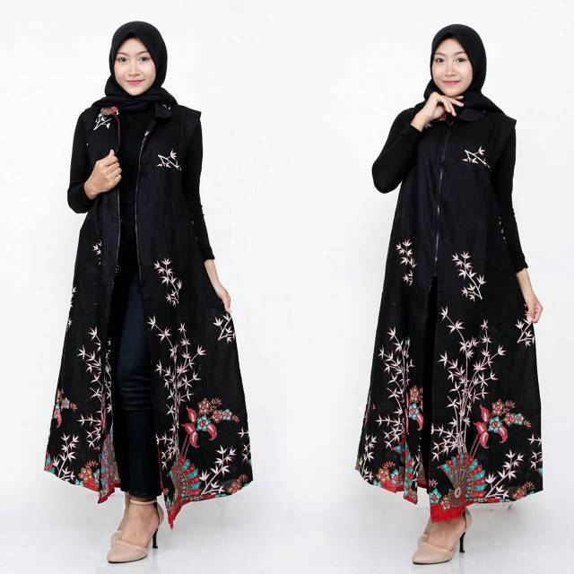 LongDress Batik Cardigan Batik