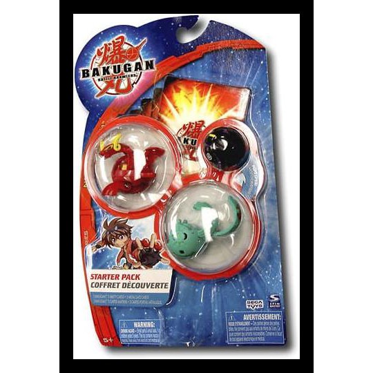 Mainan Bakugan Set 3 Pc - Bakugan Battle Brawlers Bomb Ball Set 3Pc