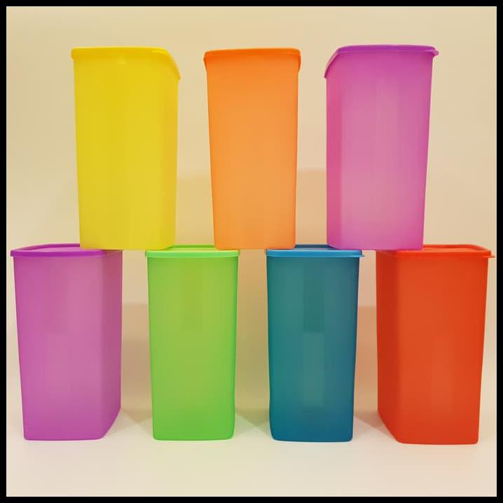 Toples / Wadah Plastik / Food Container Warna Warni