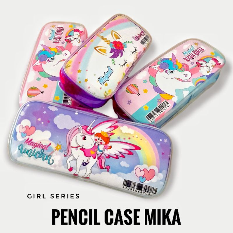 

PENCIL CASE MIKA GIRL SERIES | TEMPAT PENSIL MIKA ANAK PEREMPUAN MOTIF KARTUN