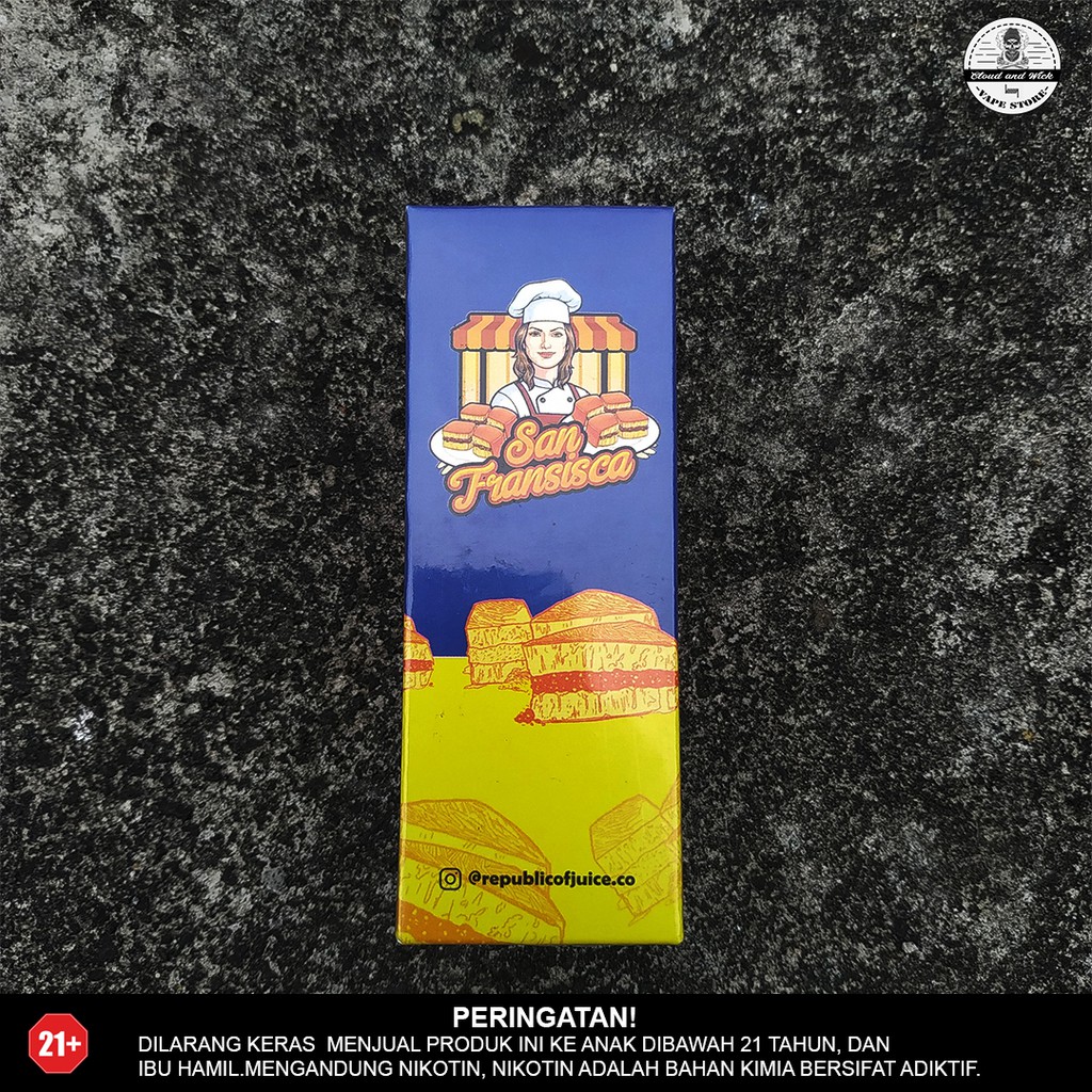 San Fransisca Martabak Manis Freebase 100ml