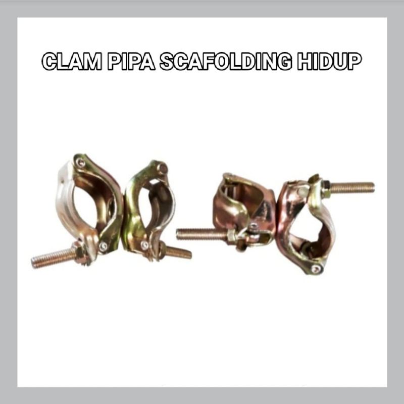 CLAMP CLAM KLEM PIPA SCAFOLDING