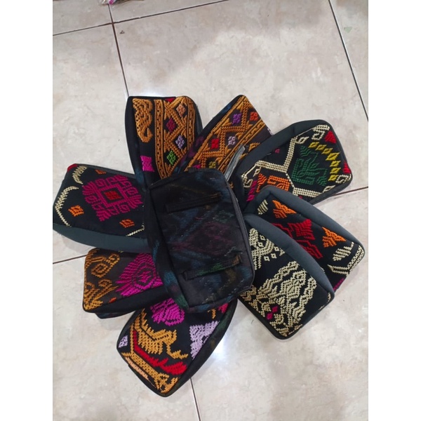 DOMSEL BALI DOMPET SONGKET BORDIR