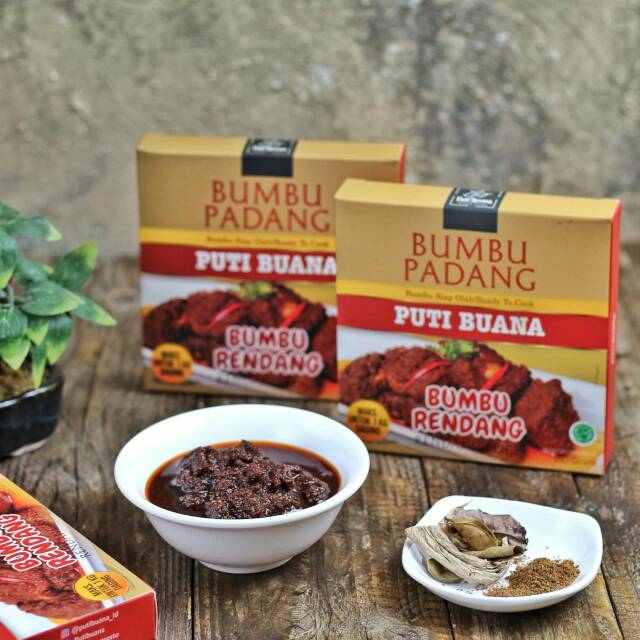 

Bumbu Rendang Kemasan 200 gram Original Khas Padang