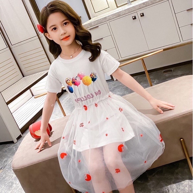 DRESS TUTU ANAK PEREMPUAN 4-5 tahun