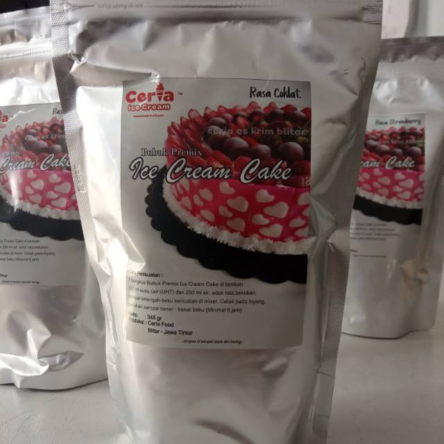 

Bubuk Premix Ice Cream Cake/ ice cream tart