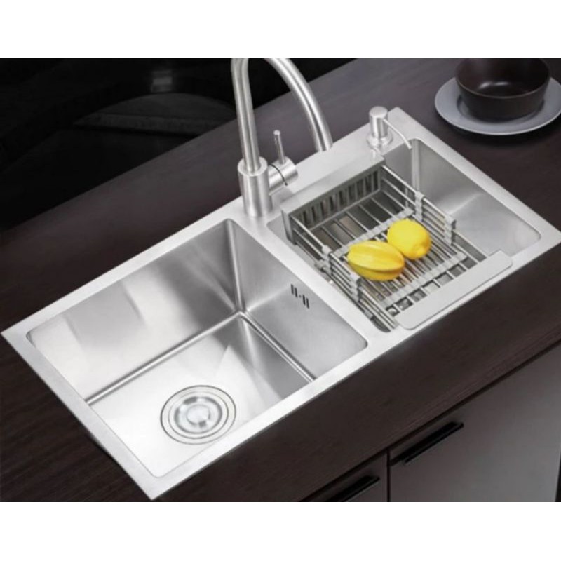Kitchen sink stainless GOLDEN HAND 8245 / GOLDEN HAND 8245 stainless