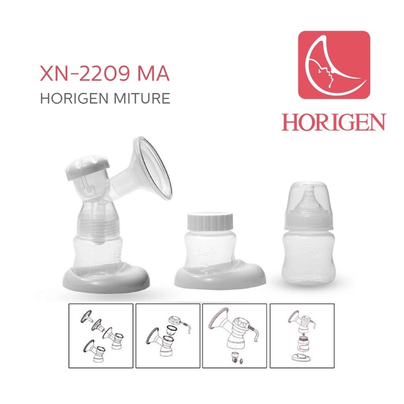 Horigen Miture Electric Single Breast Pump XN2209 - pompa asi elektrik