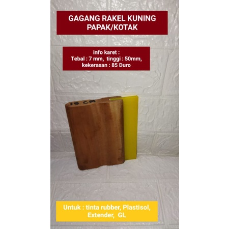 

GAGANG KAYU RAKEL & KARET PAPAK KUNING ( P.10 cm sd 25 cm)