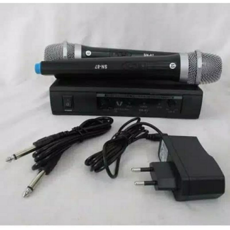 Mic Wireless Sn 87 Microphone HI FIDELITY Professional Wireless