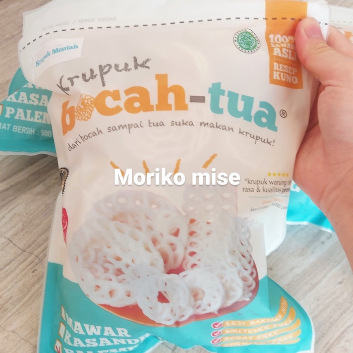 

TERLARIS kerupuk bocah tua palembang 500gr / krupuk bocah tua kasandra 500 gr - mawar ORI