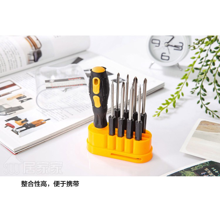 Screwdriver Obeng Set 8 in1 Obeng Serbaguna Multifugsi