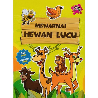 Gambar Untuk  Mewarnai Hewan  Lucu  Mewarnai Gambar Baru