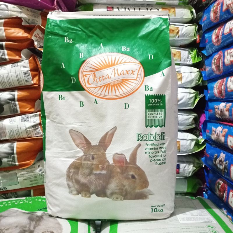 GOJEK makanan pakan kelinci vittamax  rabbit  food 10KG vitamax KARUNGAN