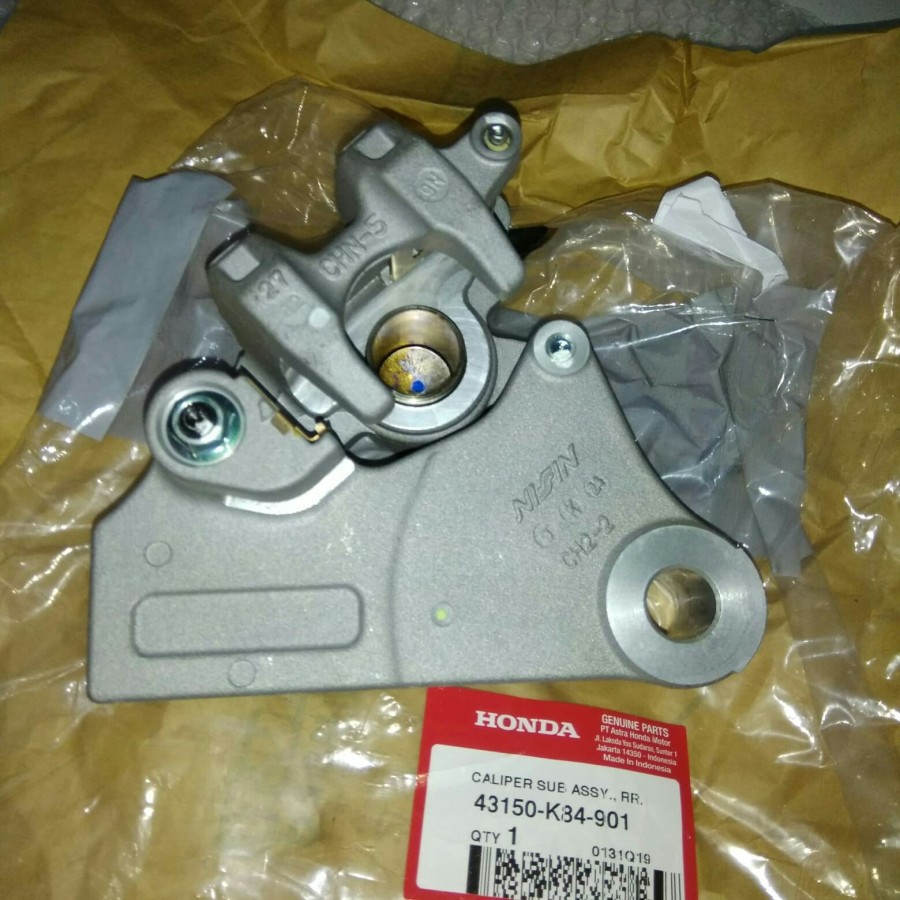 CALIPER KALIPER SUB ASSY RR KEPALA BABI CRF 150 BELAKANG ORI 43150K849