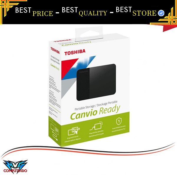 Toshiba Canvio Ready 4TB HDD External Harddisk External