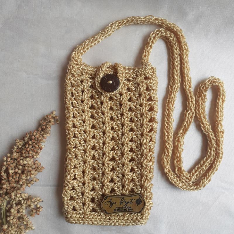 Nami Bag/Tas Rajut HP/Tas Selempang HP