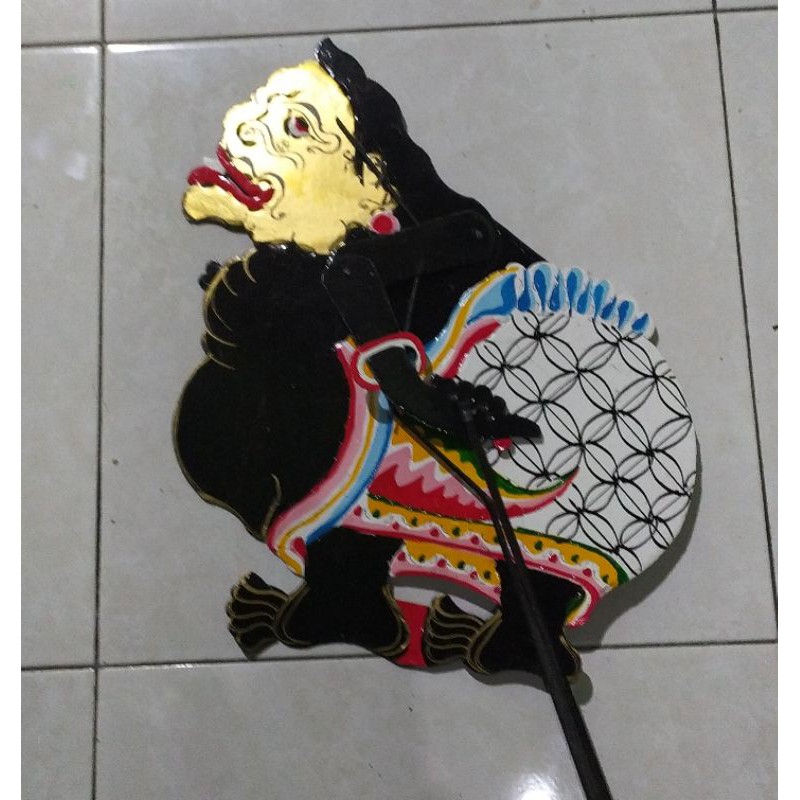wayang Kulit kertas mainan SEMAR ukuran standar pentas pedalangan