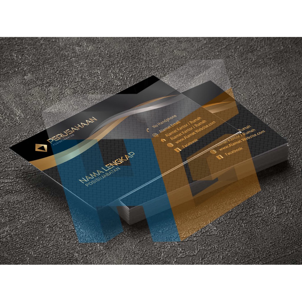

Kartu Nama Satu Sisi AP260 Design 4