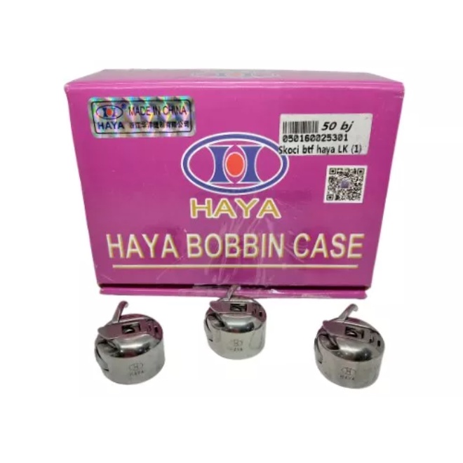 Haya Sekoci Skoci Bobbin Case Mesin Jahit Tradisional Hitam Jadul Butterfly Singer