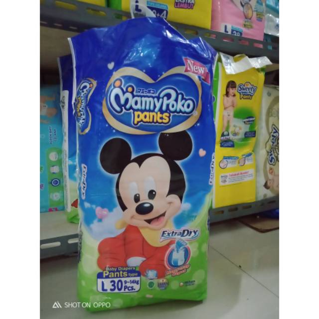 Mamypoko extra dry mickey