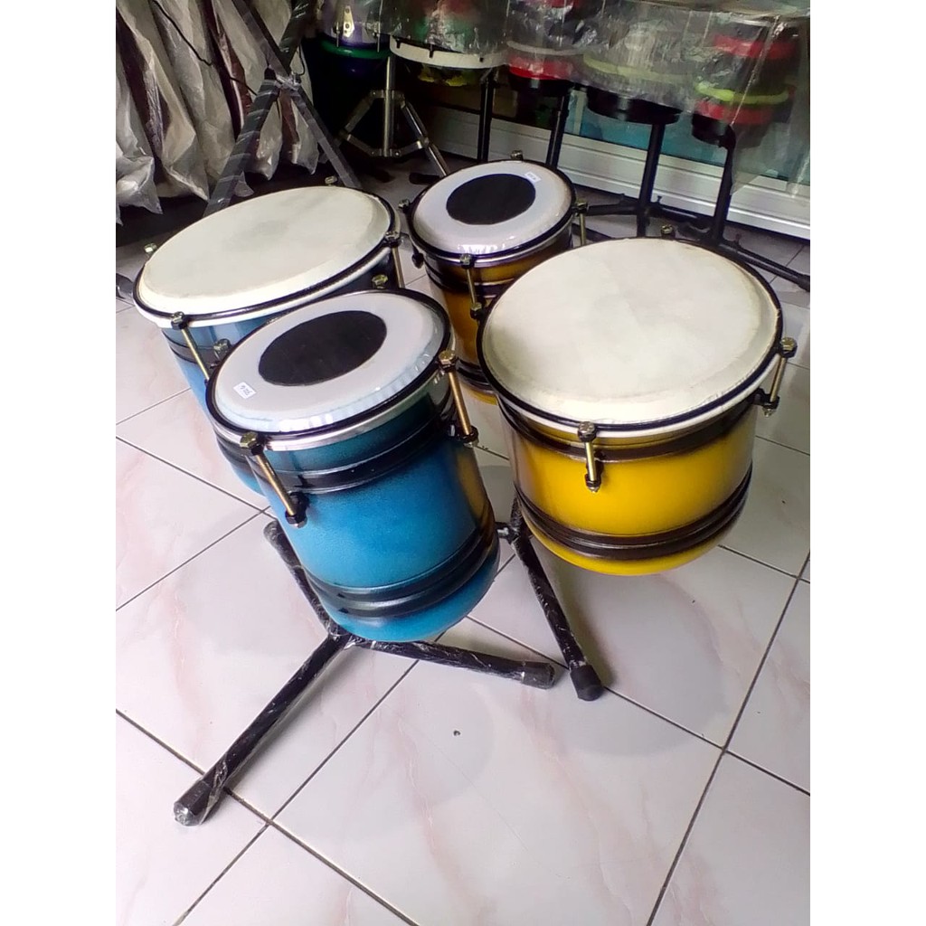 Ketipung tak mika dut kulit mahoni stand