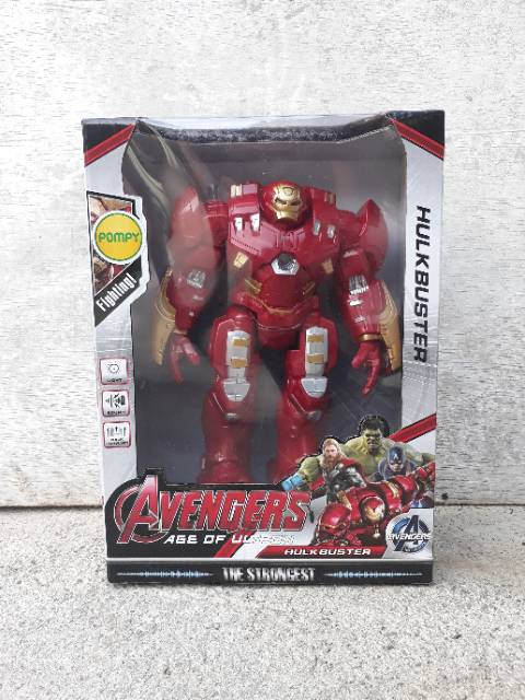 MAINAN ROBOT AVENGERS HULKBUSTER EDUKASI IRONMAN MAINAN ANAK EDUKATIF