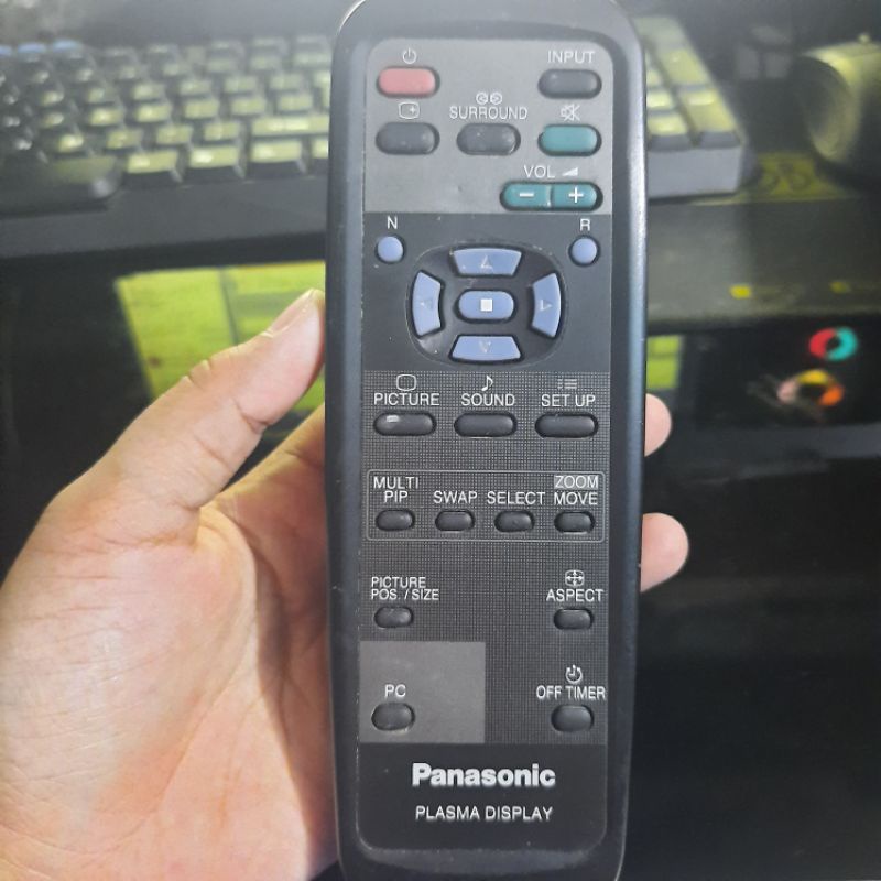 REMOTE REMOT PANASONIK PLASMA DISPLAY ORIGINAL ASLI